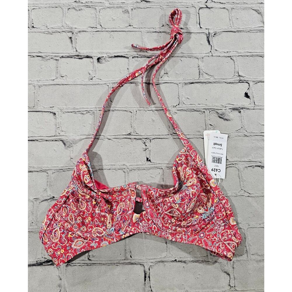Swim Systems Hermosa Halter Underwire Turkish Twist Top WOMENS SIZE SMALL